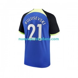 Camiseta de Fútbol Tottenham Hotspur Kulusevski 21 Hombre Exterior 2022-2023 Manga Corta