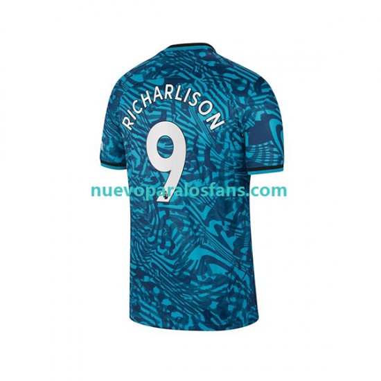 Camiseta de Fútbol Tottenham Hotspur Richarlison 9 Hombre Tercera 2022-2023 Manga Corta