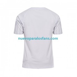 Camiseta de Fútbol Dinamarca Hombre Exterior Copa Mundial 2022 Manga Corta