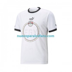 Camiseta de Fútbol Egipto Hombre Exterior 2022 Manga Corta