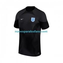 Camiseta de Fútbol Inglaterra Portero Hombre Casa Copa Mundial 2022 Manga Corta