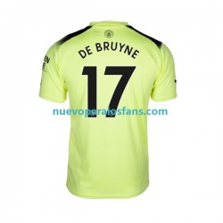 Camiseta de Fútbol Manchester City De Bruyne 17 Hombre Tercera 2022-2023 Manga Corta