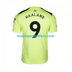 Camiseta de Fútbol Manchester City Haaland 9 Hombre Tercera 2022-2023 Manga Corta