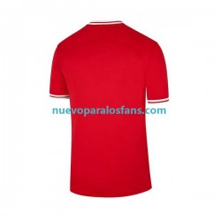 Camiseta de Fútbol Polonia Hombre Exterior Copa Mundial 2022 Manga Corta