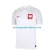 Camiseta de Fútbol Polonia Hombre Casa Copa Mundial 2022 Manga Corta