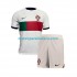 Camiseta de Fútbol Portugal Niño Exterior Copa Mundial 2022 Manga Corta