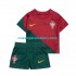 Camiseta de Fútbol Portugal Niño Casa Copa Mundial 2022 Manga Corta
