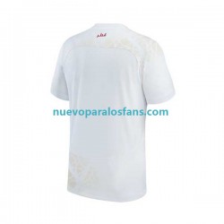 Camiseta de Fútbol Catar Hombre Exterior Copa Mundial 2022 Manga Corta