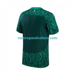 Camiseta de Fútbol Arabia Saudita Hombre Exterior Copa Mundial 2022 Manga Corta