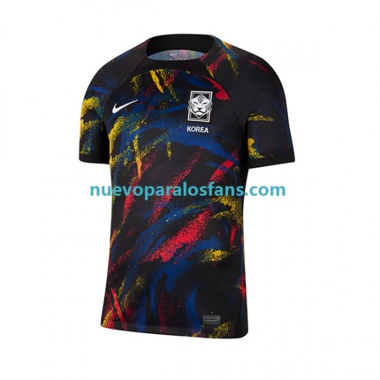 Camiseta de Fútbol Corea Del Sur Hombre Exterior Copa Mundial 2022 Manga Corta