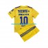 Camiseta de Fútbol Tigres UANL André-Pierre Gignac 10 Niño Casa 2022-2023 Manga Corta