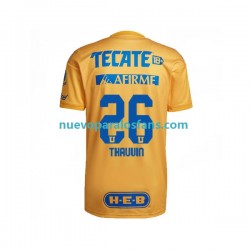 Camiseta de Fútbol Tigres UANL Florian Thauvin 26 Hombre Casa 2022-2023 Manga Corta