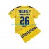 Camiseta de Fútbol Tigres UANL Florian Thauvin 26 Niño Casa 2022-2023 Manga Corta