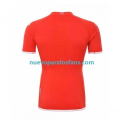 Camiseta de Fútbol Túnez Hombre Casa Copa Mundial 2022 Manga Corta