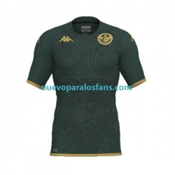 Camiseta de Fútbol Túnez Hombre Tercera Copa Mundial 2022 Manga Corta