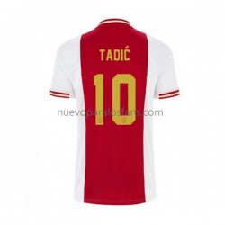 Camiseta de Fútbol AFC Ajax Dusan Tadic 10 Hombre Casa 2022-2023 Manga Corta