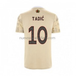Camiseta de Fútbol AFC Ajax Dusan Tadic 10 Hombre Tercera 2022-2023 Manga Corta