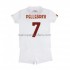 Camiseta de Fútbol AS Roma Lorenzo Pellegrini 7 Niño Exterior 2022-2023 Manga Corta