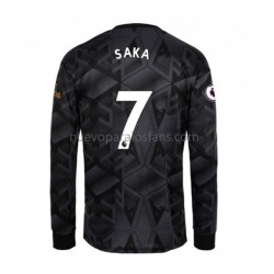 Camiseta de Fútbol Arsenal Bukayo Saka 7 Hombre Exterior 2022-2023 Manga Larga