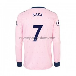 Camiseta de Fútbol Arsenal Bukayo Saka 7 Hombre Tercera 2022-2023 Manga Larga