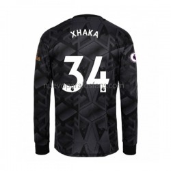 Camiseta de Fútbol Arsenal Granit Xhaka 34 Hombre Exterior 2022-2023 Manga Larga