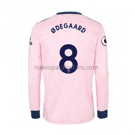 Camiseta de Fútbol Arsenal Martin Odegaard 8 Hombre Tercera 2022-2023 Manga Larga