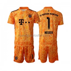 Camiseta de Fútbol Bayern de Múnich Manuel Neuer 1 Portero Niño Exterior 2022-2023 Manga Corta