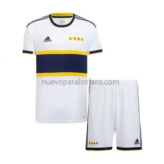 Camiseta de Fútbol CA Boca Juniors Niño Exterior 2022-2023 Manga Corta