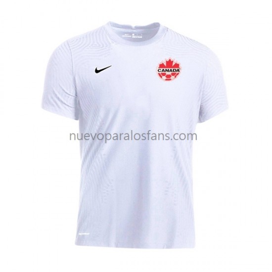 Camiseta de Fútbol Canadá Hombre Exterior Copa Mundial 2022 Manga Corta
