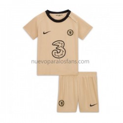 Camiseta de Fútbol Chelsea Niño Tercera 2022-2023 Manga Corta