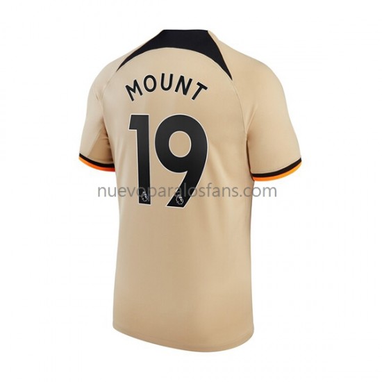 Camiseta de Fútbol Chelsea Mount 19 Hombre Tercera 2022-2023 Manga Corta
