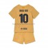 Camiseta de Fútbol FC Barcelona Ansu Fat 10 Niño Exterior 2022-2023 Manga Corta