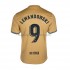 Camiseta de Fútbol FC Barcelona Lewandowski 9 Hombre Exterior 2022-2023 Manga Corta