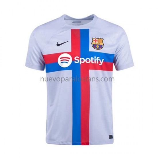 Camiseta de Fútbol FC Barcelona Hombre Tercera 2022-2023 Manga Corta