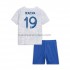 Camiseta de Fútbol Francia Benzema 19 Niño Exterior Copa Mundial 2022 Manga Corta