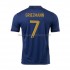 Camiseta de Fútbol Francia Griezmann 7 Hombre Casa Copa Mundial 2022 Manga Corta