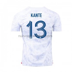 Camiseta de Fútbol Francia Kante 13 Hombre Exterior Copa Mundial 2022 Manga Corta