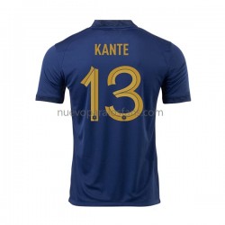 Camiseta de Fútbol Francia Kante 13 Hombre Casa Copa Mundial 2022 Manga Corta
