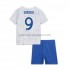 Camiseta de Fútbol Francia Olivier Giroud 9 Niño Exterior Copa Mundial 2022 Manga Corta