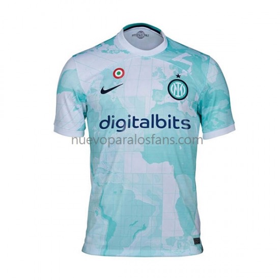 Camiseta de Fútbol Inter Milan Hombre Exterior 2022-2023 Manga Corta