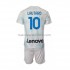 Camiseta de Fútbol Inter Milan Lautaro Martinez 10 Niño Exterior 2022-2023 Manga Corta
