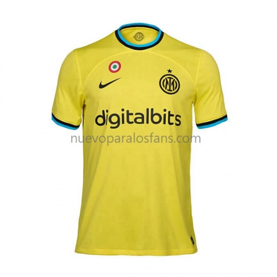 Camiseta de Fútbol Inter Milan Hombre Tercera 2022-2023 Manga Corta