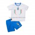 Camiseta de Fútbol Italia Niño Exterior 2022-2023 Manga Corta
