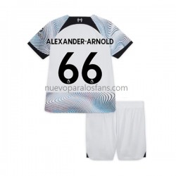 Camiseta de Fútbol Liverpool Alexander-Arnold 66 Niño Exterior 2022-2023 Manga Corta