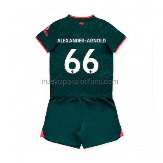 Camiseta de Fútbol Liverpool Alexander-Arnold 66 Niño Tercera 2022-2023 Manga Corta