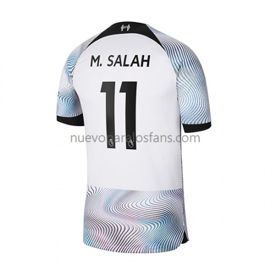 Camiseta de Fútbol Liverpool M.Salah 11 Hombre Exterior 2022-2023 Manga Corta