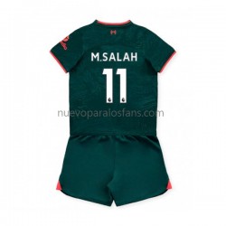 Camiseta de Fútbol Liverpool M.Salah 11 Niño Tercera 2022-2023 Manga Corta