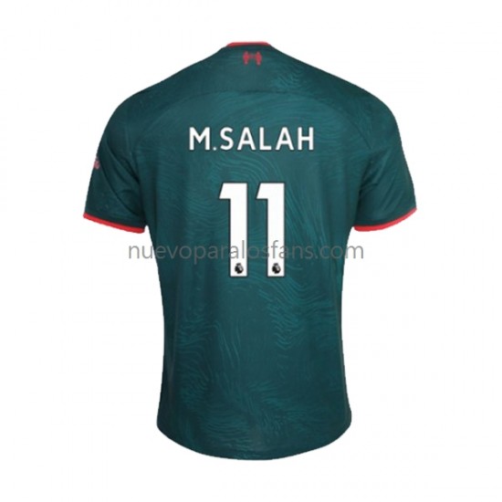 Camiseta de Fútbol Liverpool M.Salah 11 Hombre Tercera 2022-2023 Manga Corta