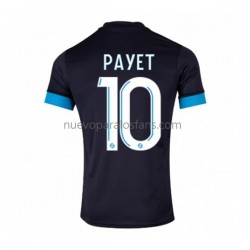 Camiseta de Fútbol Olympique de Marsella Dimitri Payet 10 Hombre Exterior 2022-2023 Manga Corta