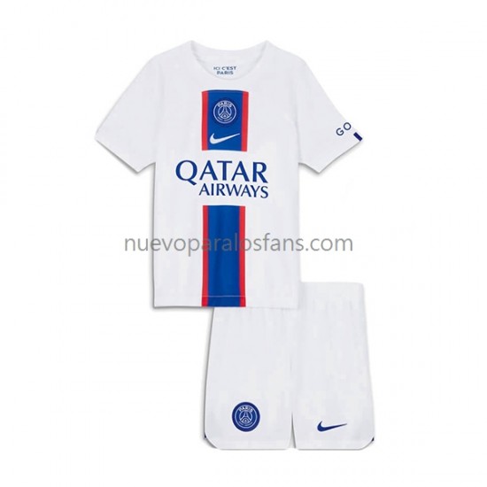 Camiseta de Fútbol Paris Saint-Germain Niño Tercera 2022-2023 Manga Corta